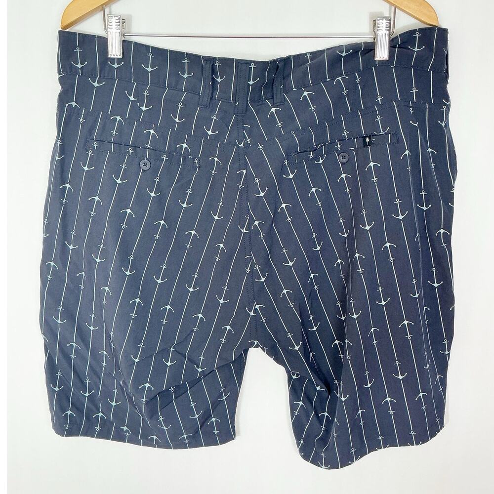 Trunks Mens Multi-Functional Shorts Navy Blue Anc… - image 4